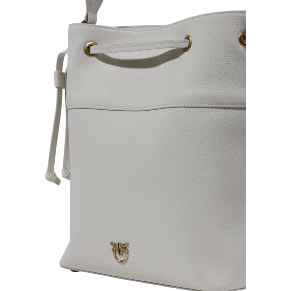 pinko Leren Dames Collectie Tas White Dames