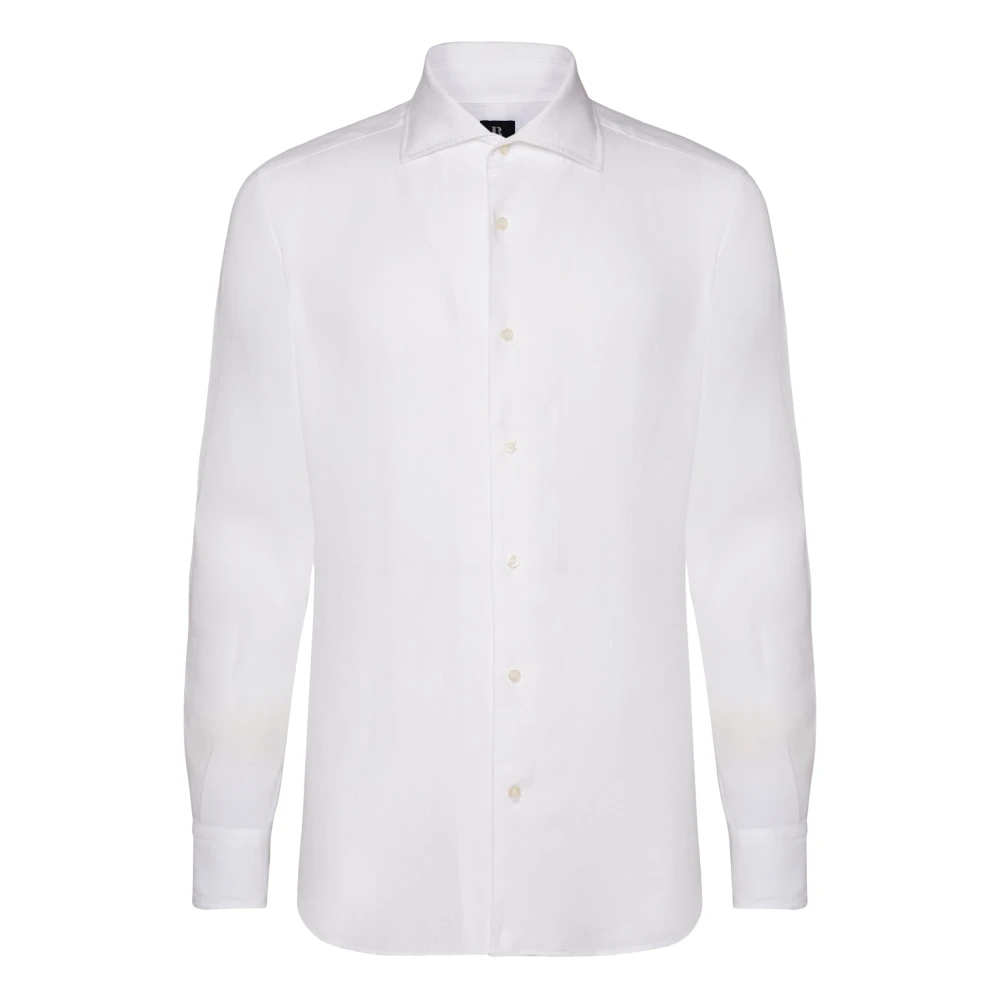 Boggi Milano Hombre Blanco Camisas, Talla: M