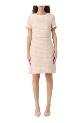 multicolor-tweed-short-dress-for-women