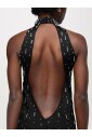 robe-longue-noire-a-col-halter