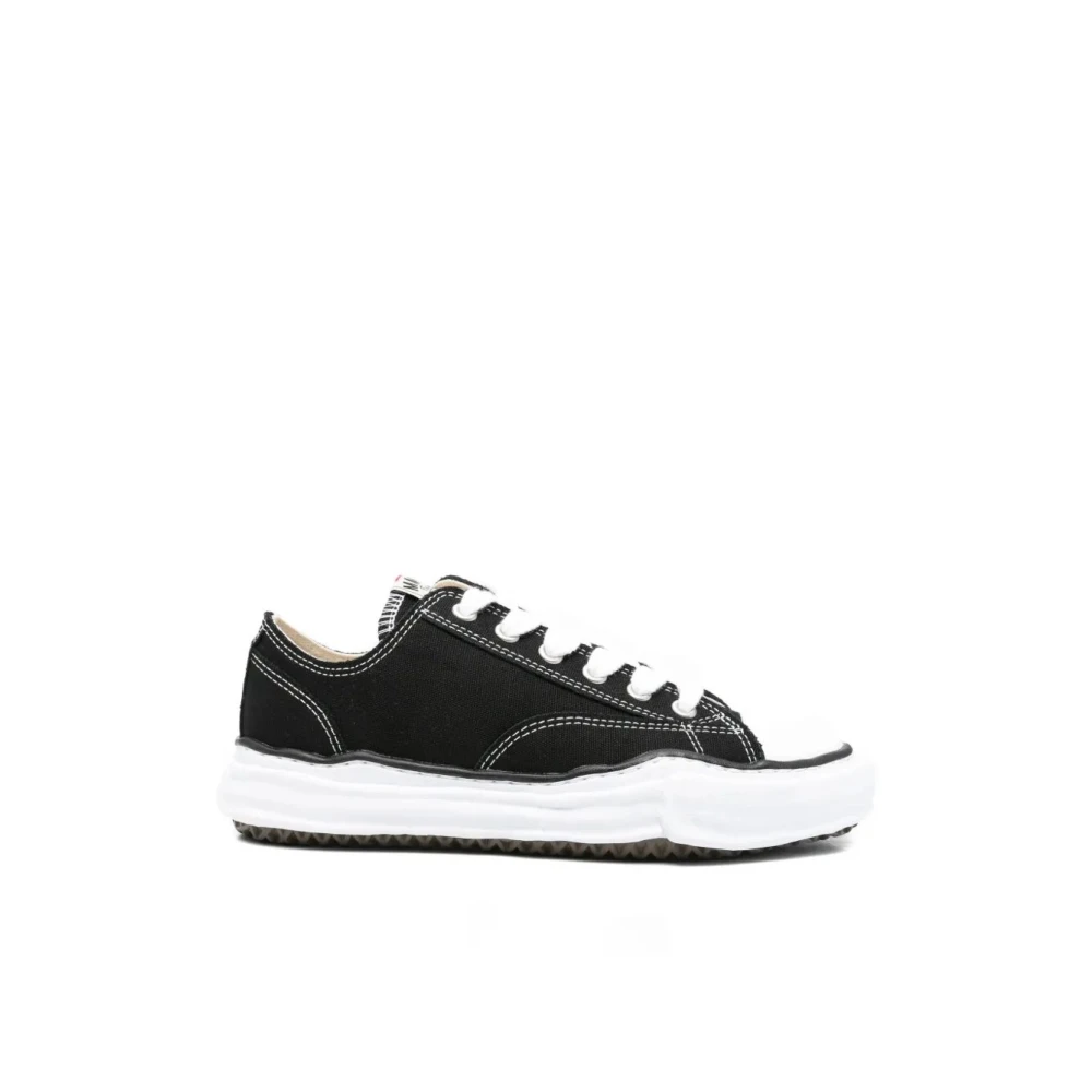 Mihara Yasuhiro Peterson Original Sole Canvas Low Top Sneakers Heren Schoenen Zwart