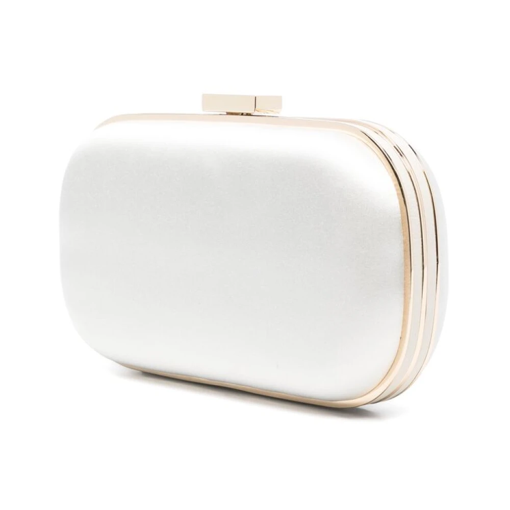 Anya Hindmarch Stijlvolle Witte Geborduurde Slogan Tas White Dames