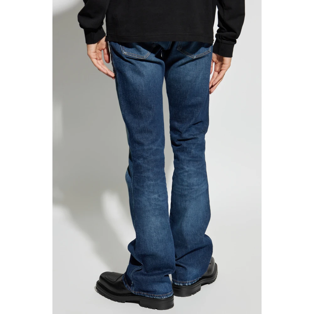 Diesel Jeans met ruwe afwerking D-Backler L.32 Blue Heren