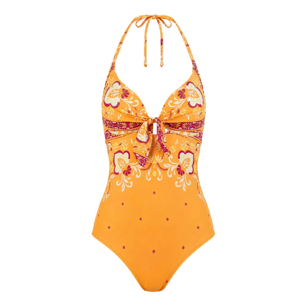 Twinset Women's Orange Swimsuits, M, Twin-Set Sea Clothing