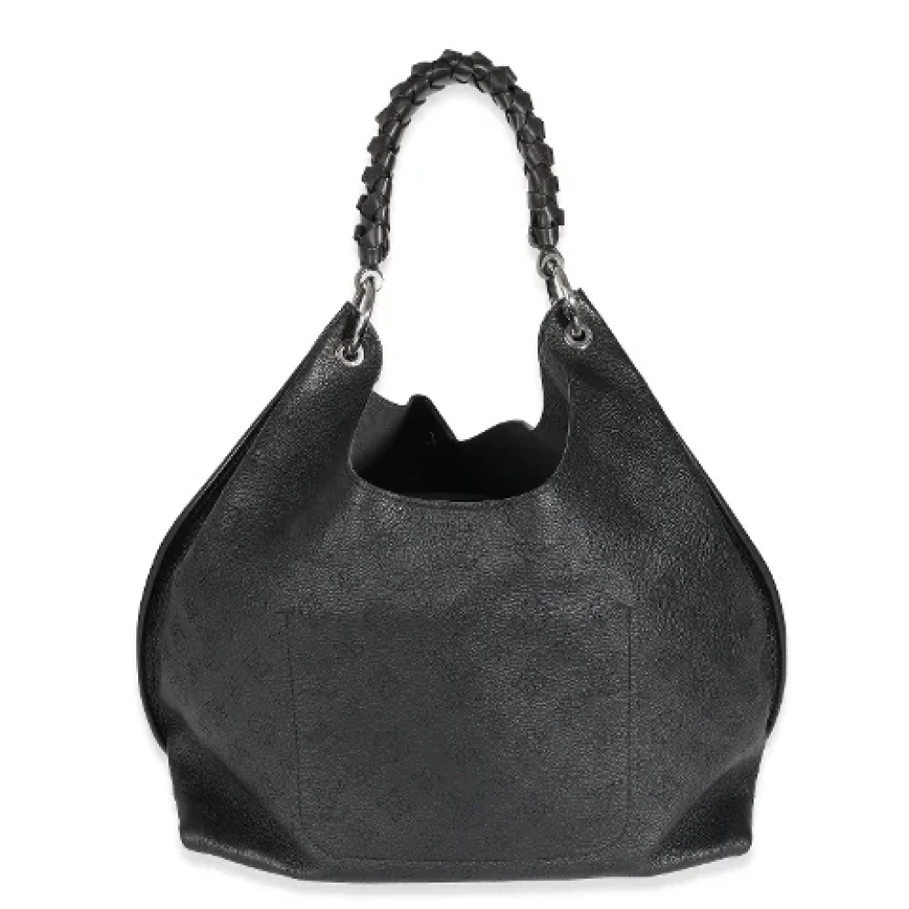 Louis Vuitton Vintage Pre-owned Leather handbags Black Dames