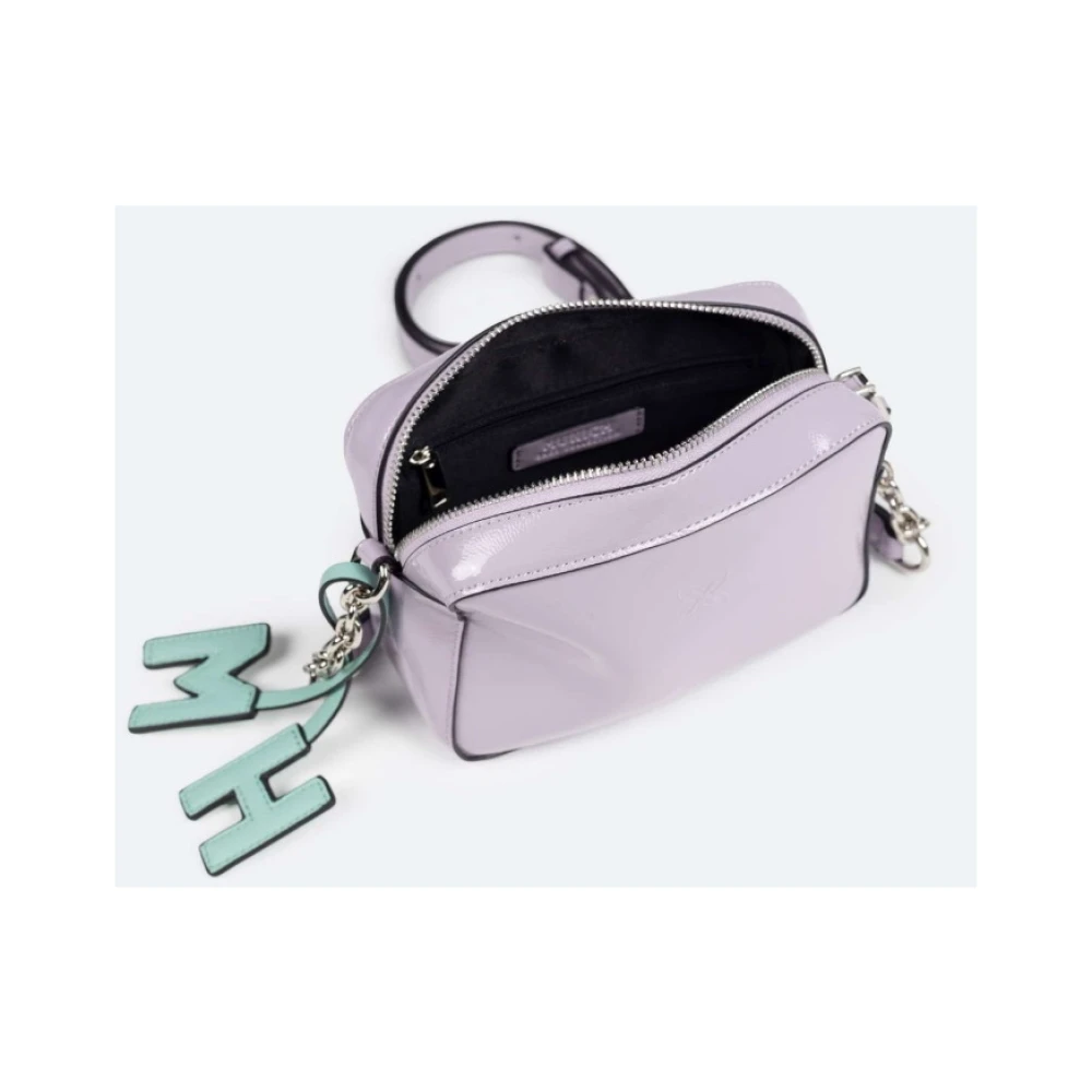 Munich Camera Crossbody Tas Purple Dames