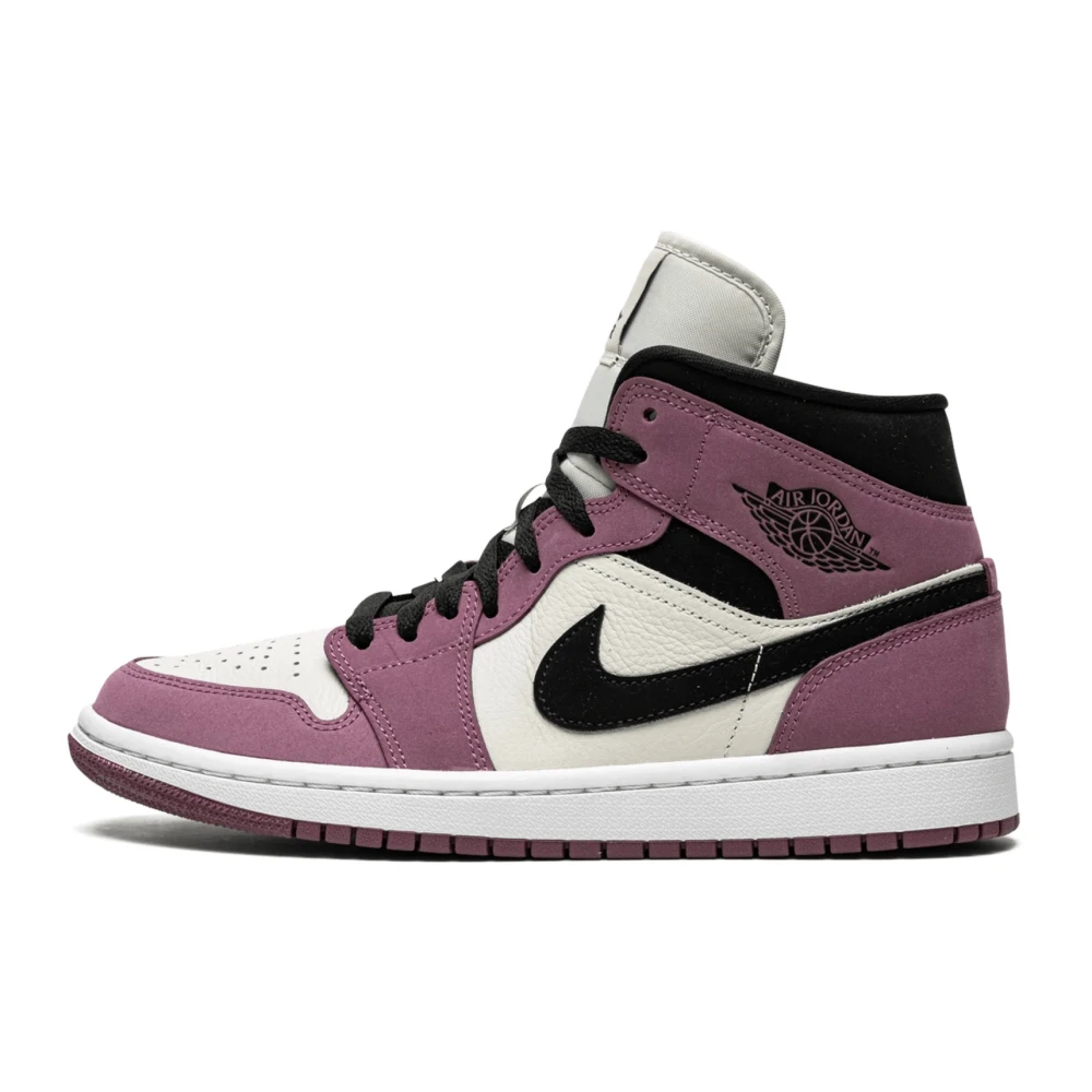 Jordan Women's Multicolor Trainers, 6 Uk, Mid Se Mulberry Trainers