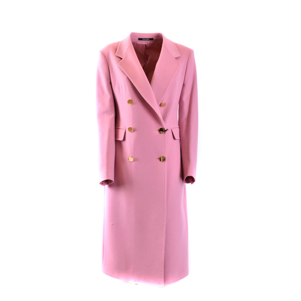Tagliatore Coats Pink Dames