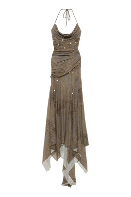 robe-col-cowl-marron-taupe