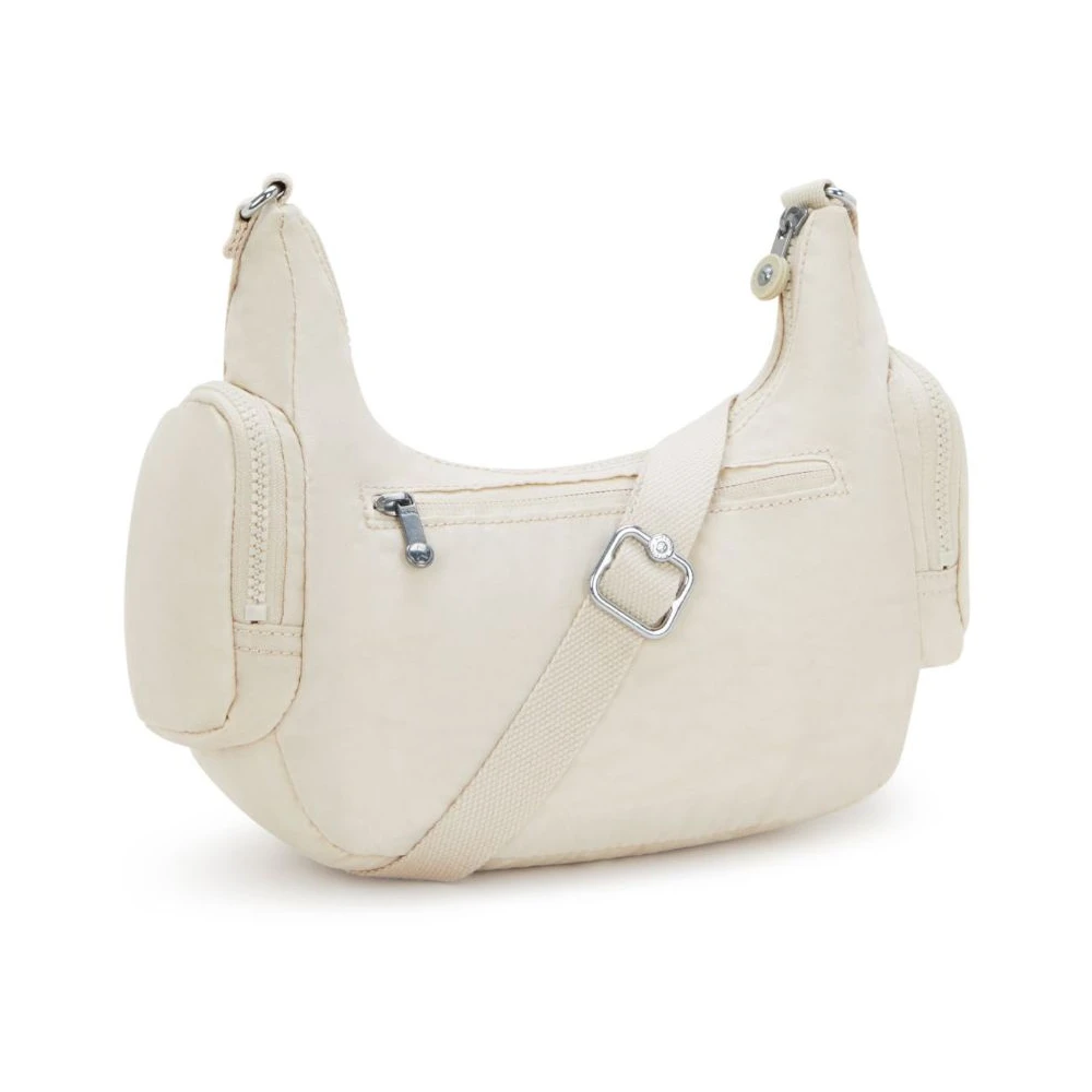 Kipling Stijlvolle Schoudertas met Meerdere Zakken Beige Dames