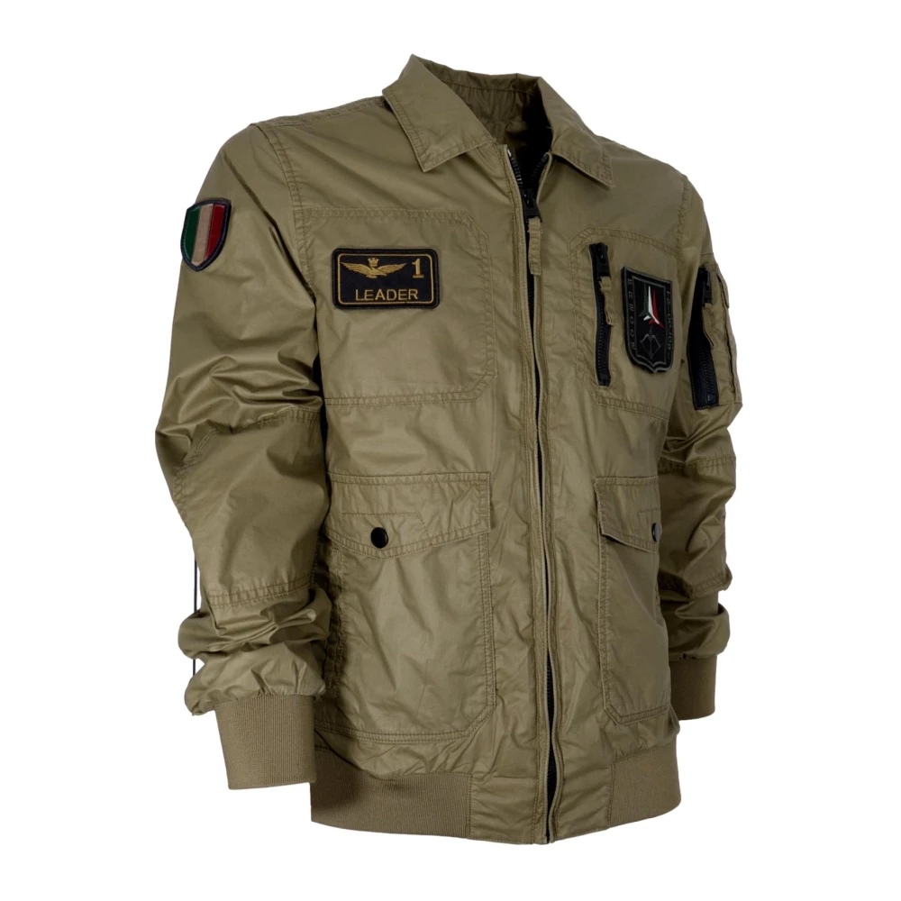aeronautica militare Pilotjas Frecce Tricolori Groen Green Heren