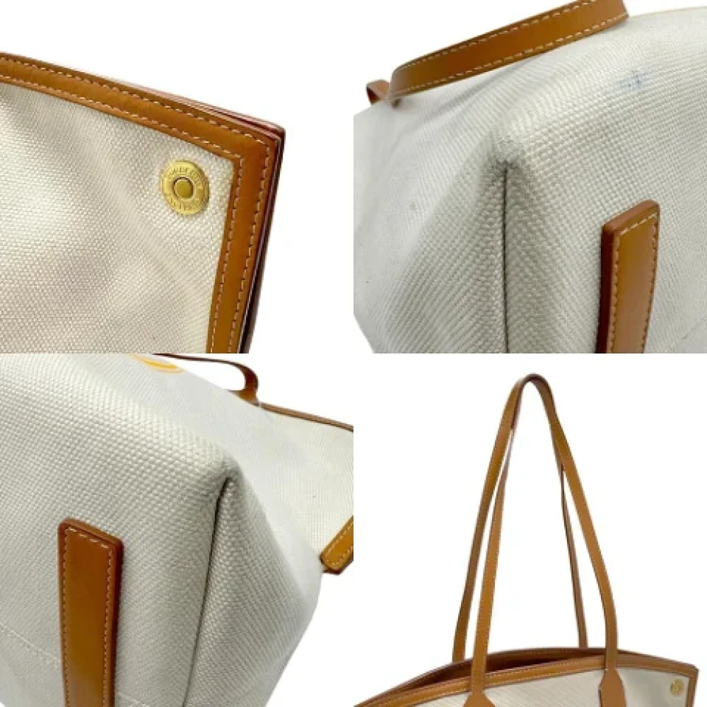Burberry Vintage Pre-owned Canvas shoulder-bags Brown Dames