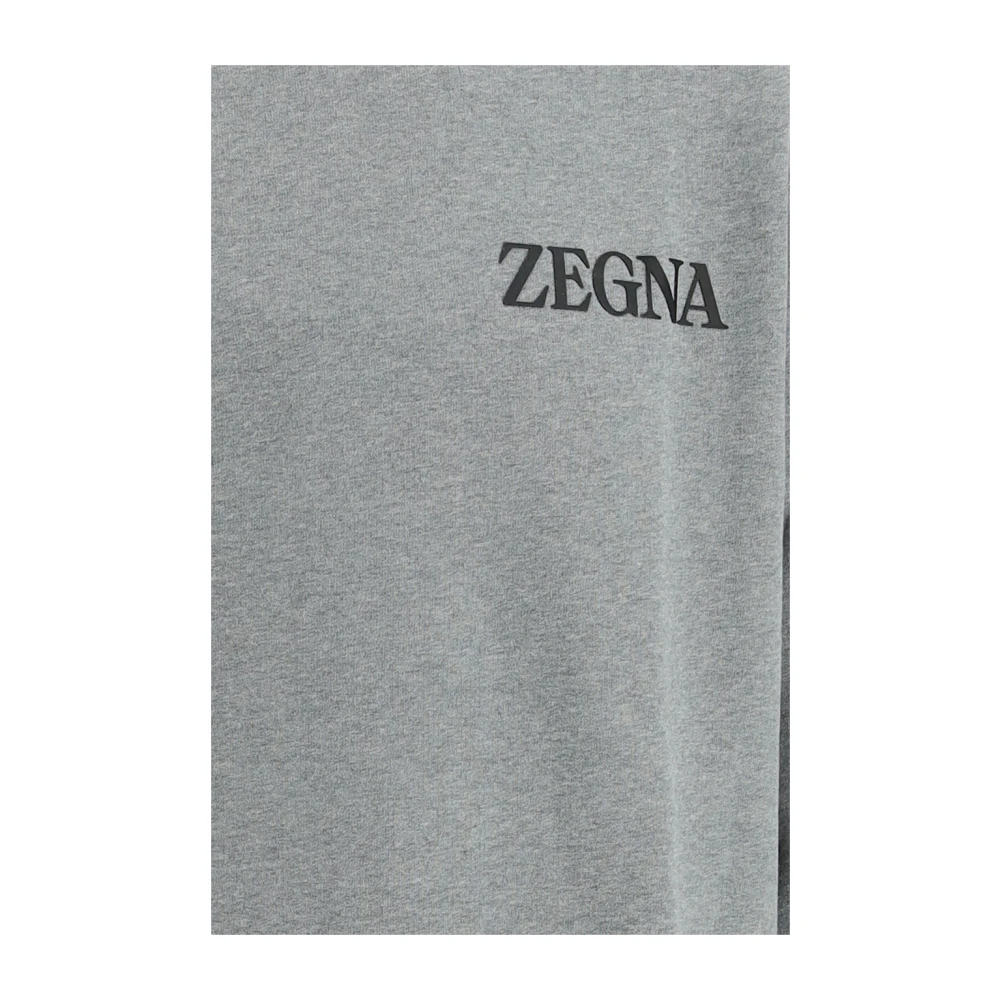 Ermenegildo Zegna Sweatshirts Gray Heren