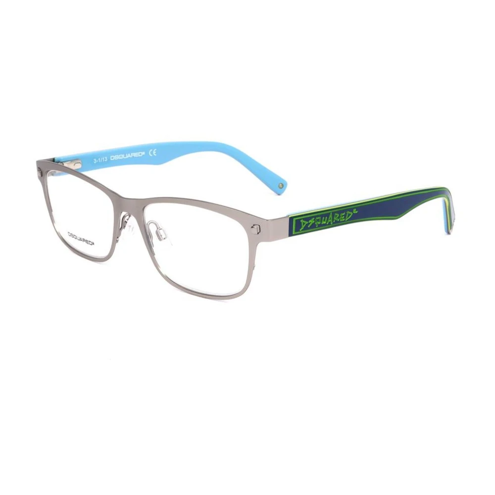 Dsquared2 Zilveren Metalen en Plastic Frame Horloge Gray Heren