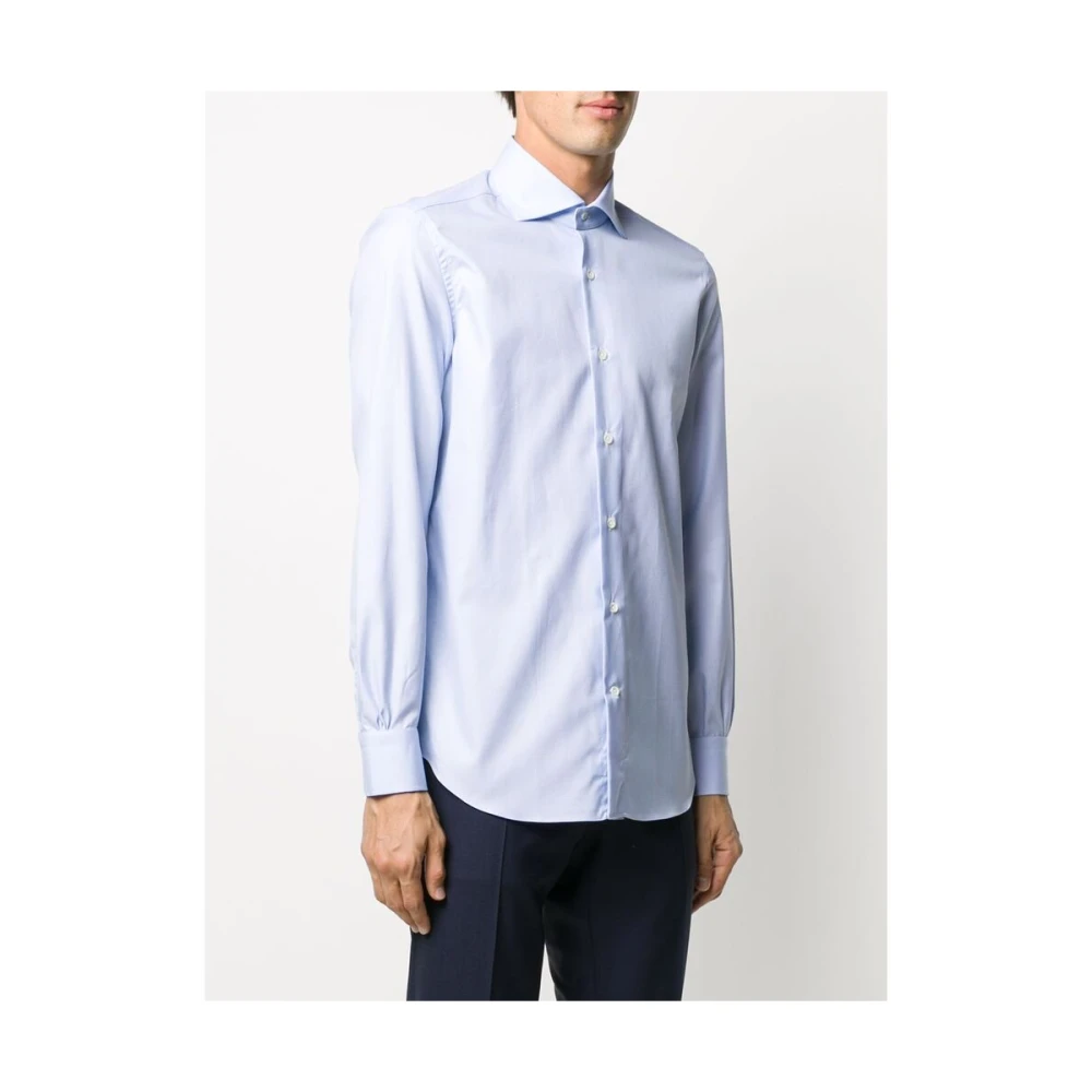 Mazzarelli Formal Shirts Blue Heren