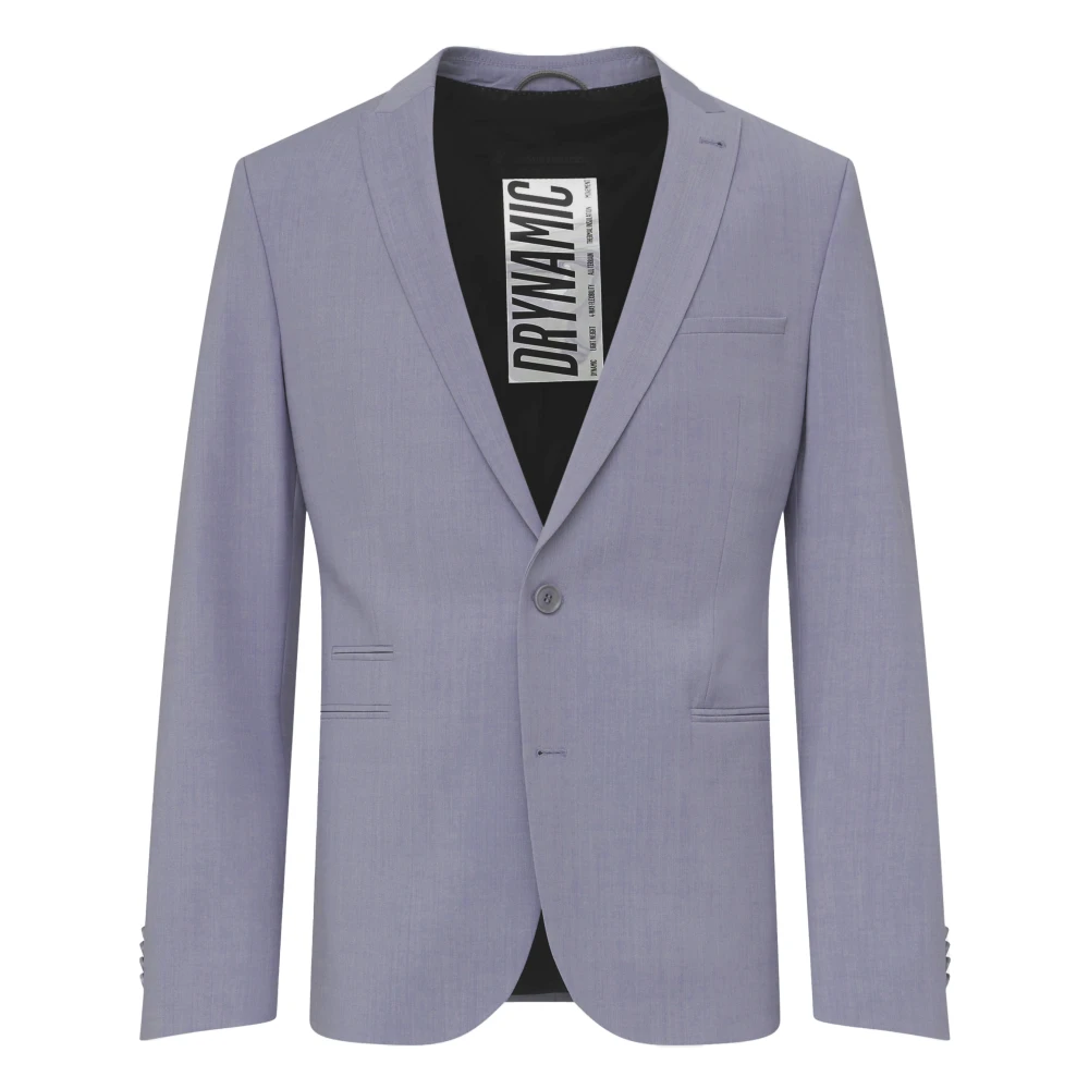 Drykorn Men's Blue Blazers, M, Stylish Shirt Blazer