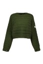 pull-en-laine-cotelee-vert-col-rond