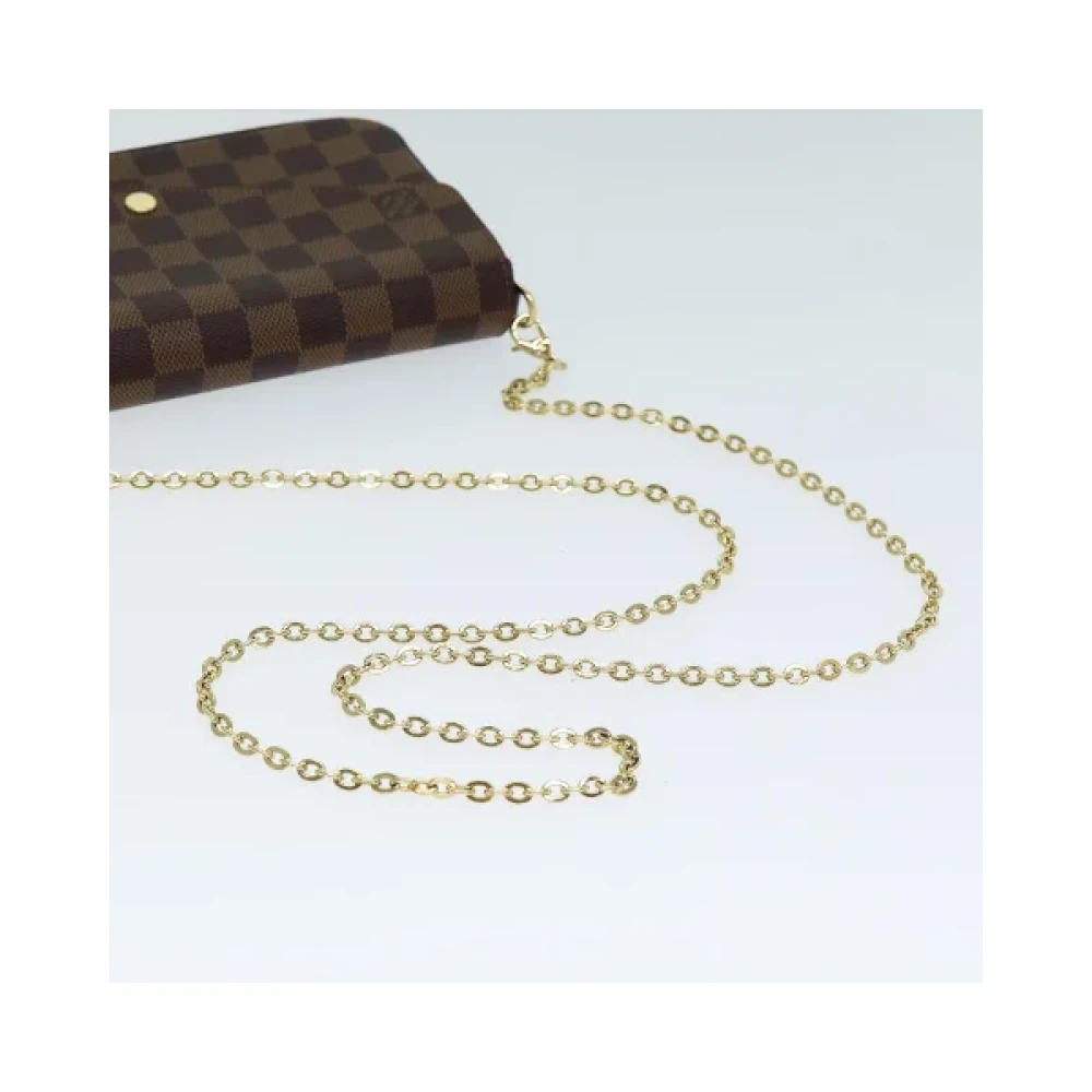 Louis Vuitton Vintage Pre-owned Canvas louis-vuitton-bags Brown Dames