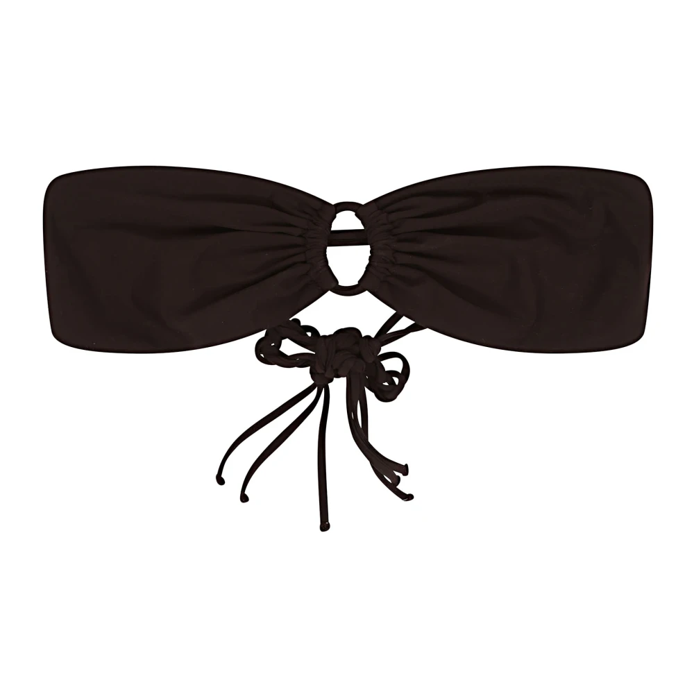 Jil Sander Messing Mode Sieraden Accessoires Collectie Black Dames