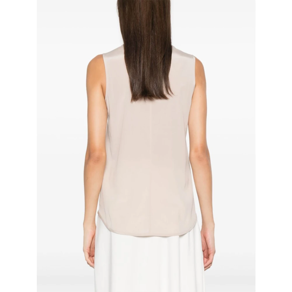 PESERICO Stijlvolle TOP voor een trendy look Beige Dames
