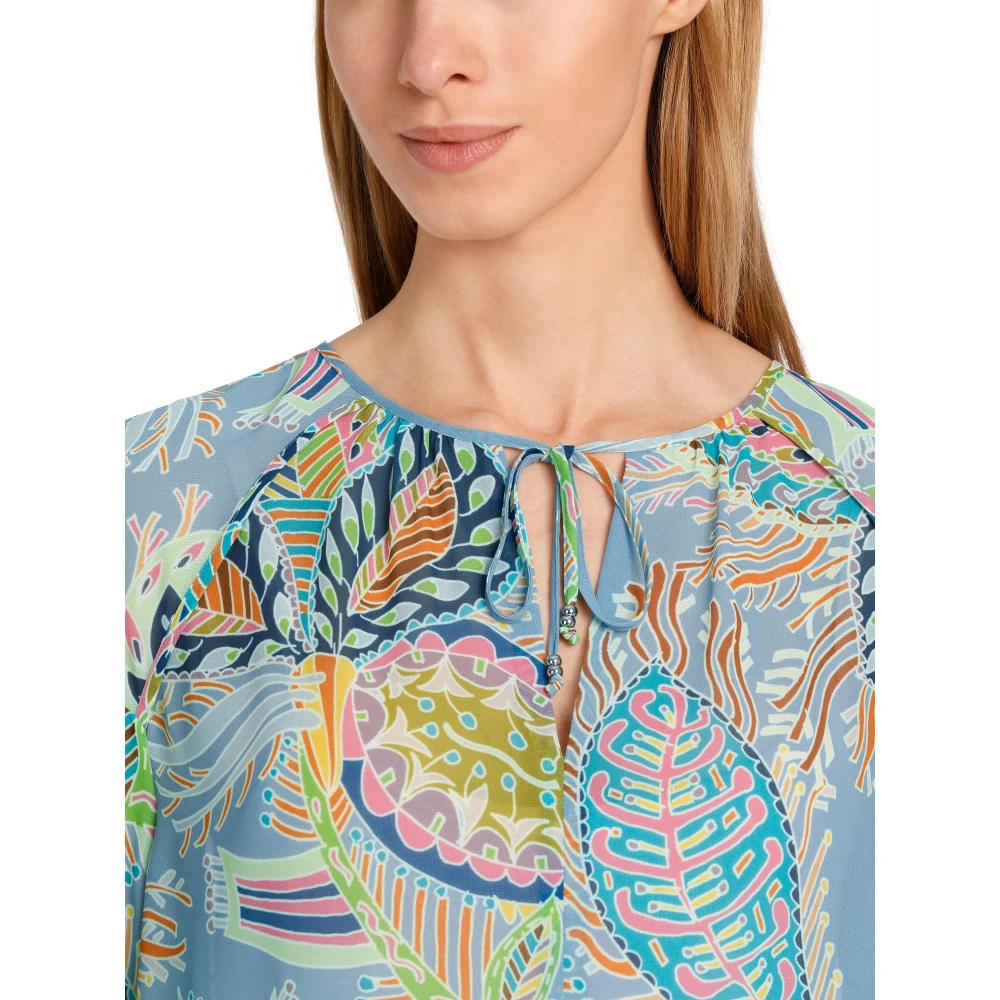 Marc Cain blouse met print Multicolor Dames