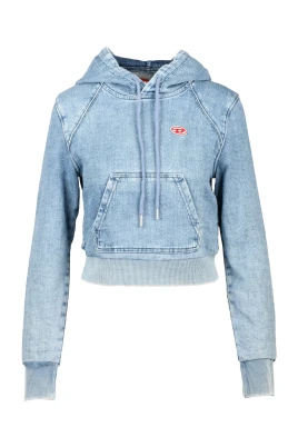 Kort Bomullsblandning Sweatshirt