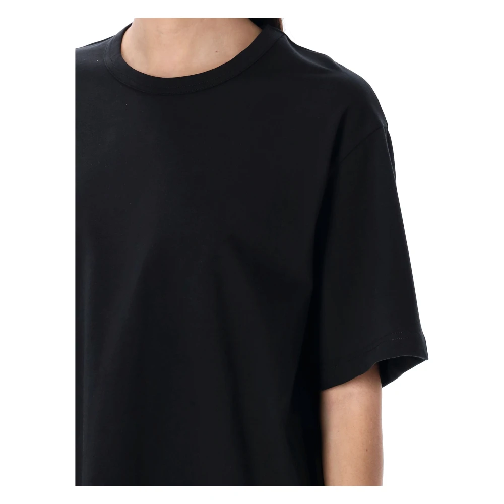 Studio Nicholson Korte mouw T-shirt in klassieke stijl Black Dames