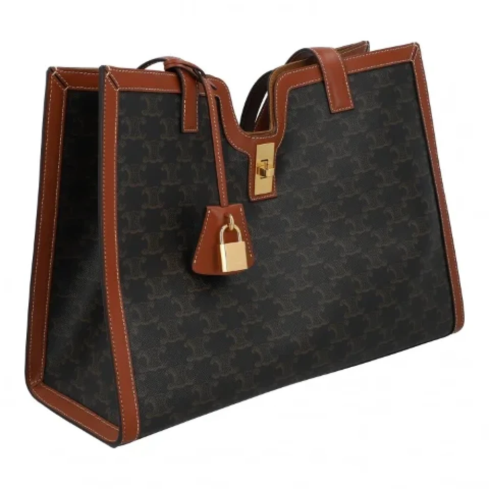 Celine Vintage Pre-owned Canvas celine-bags Black Dames