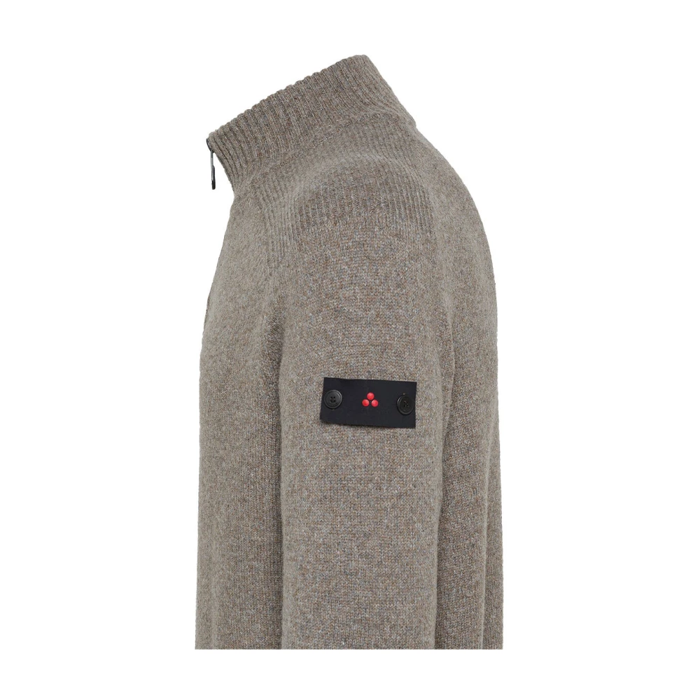 Peuterey Braille Pullover Beige Heren