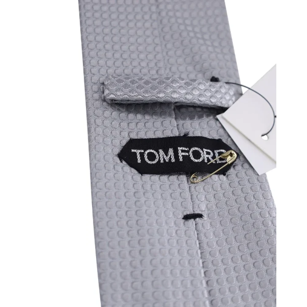 Tom Ford Pre-owned Cotton home-office Gray Heren
