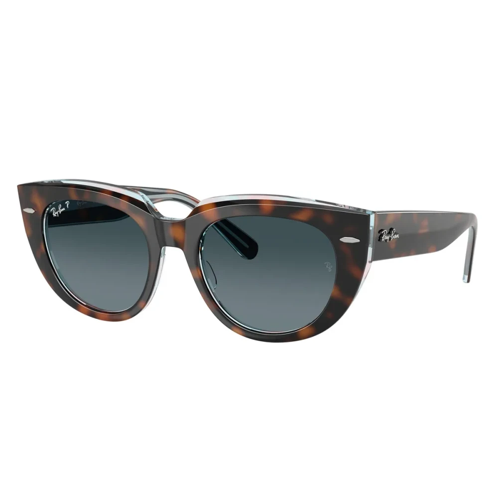 Ray-Ban Women's Brown Sunglasses, 52 Mm, Polarized Sunglasses Doreen Blue Gradient