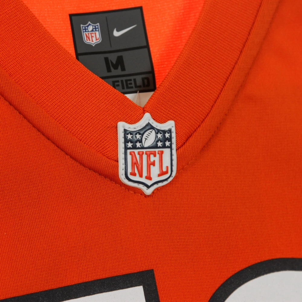 Nike NFL Game Alternatief Jersey No52 Khalil Mack Orange Heren