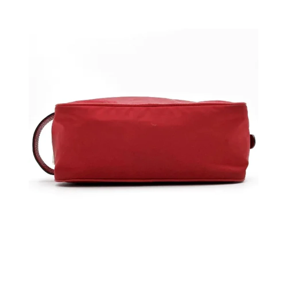 Gucci Vintage Pre-owned Canvas gucci-bags Red Dames