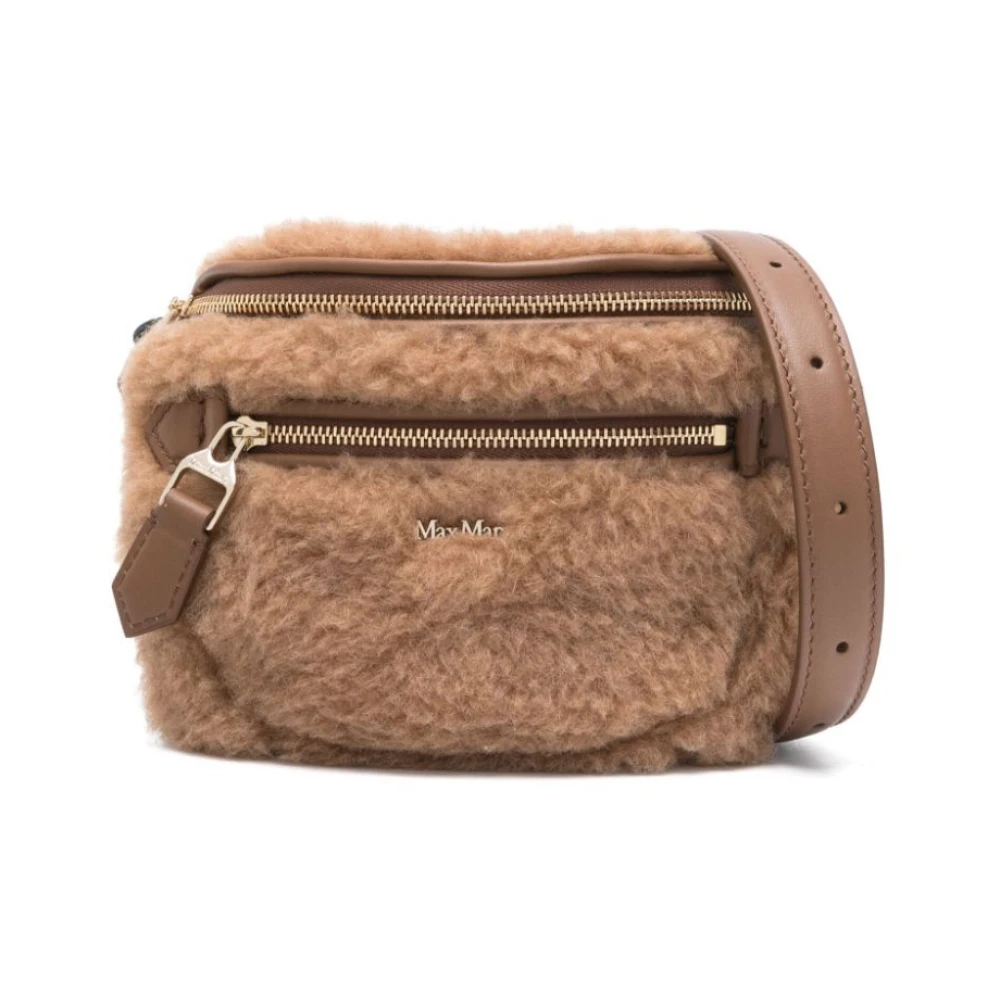 Max Mara Mini Bananenprint Jurk Brown Dames