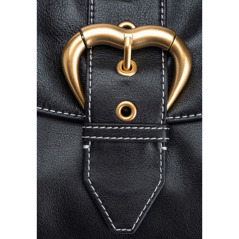 pinko Stijlvolle Handtas voor Trendy Vrouwen Black Dames
