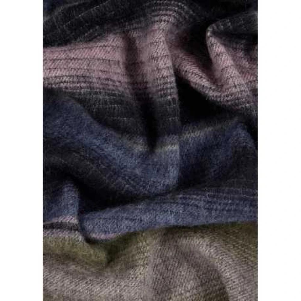 Paul Smith Gestreepte Gradient Wol Sjaal Unisex Multicolor Unisex