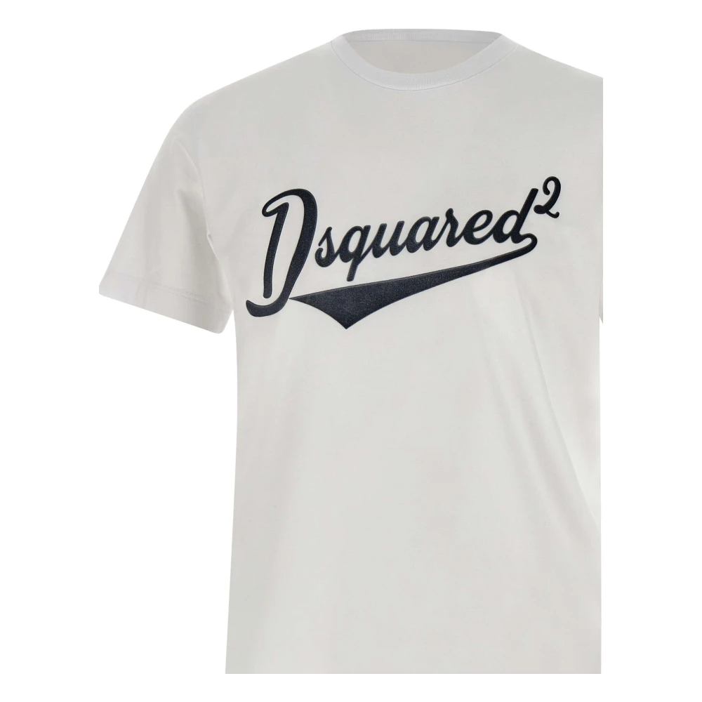 Dsquared2 Witte Stijlvolle Shirt White Heren