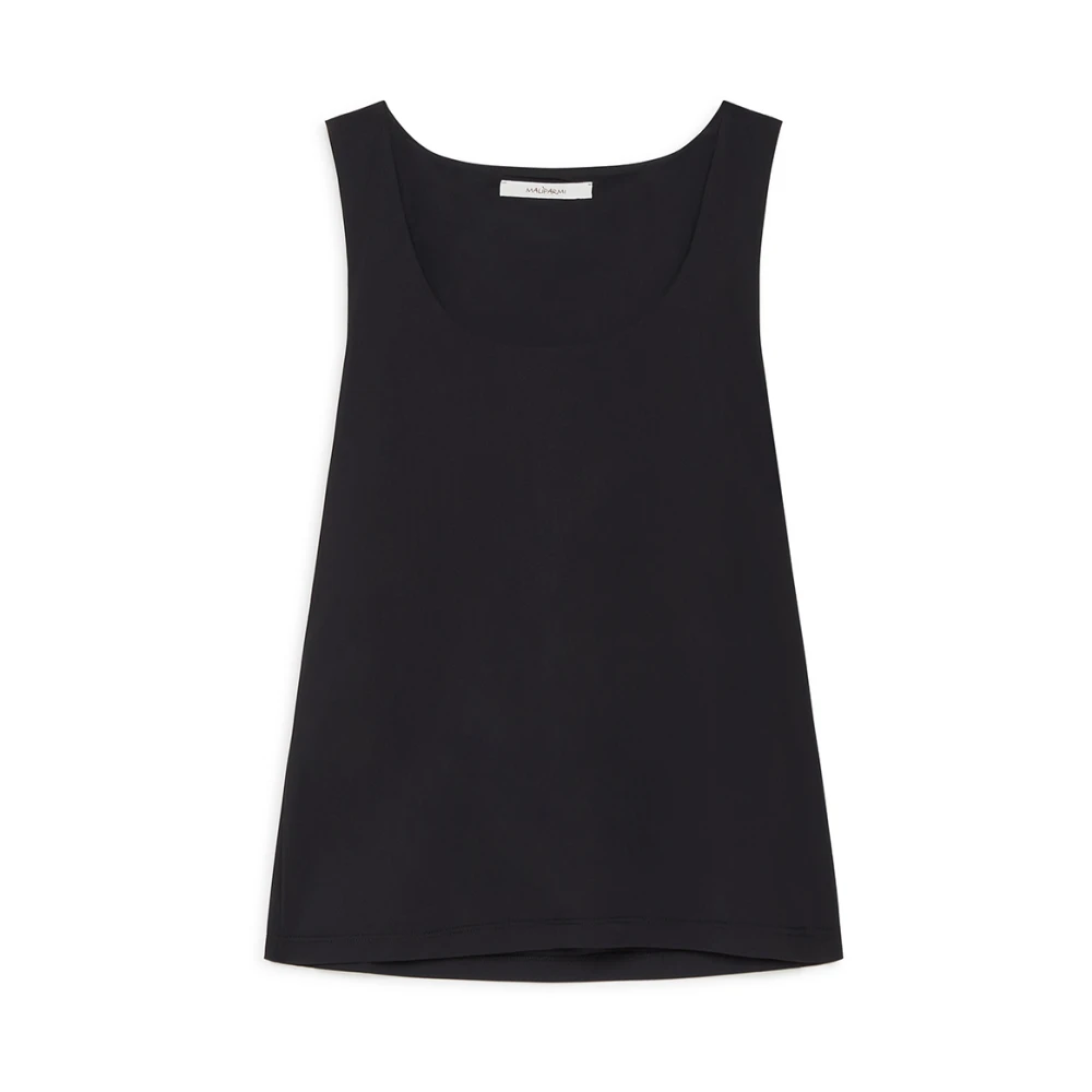 Maliparmi Zachte Jersey TOP Black Dames
