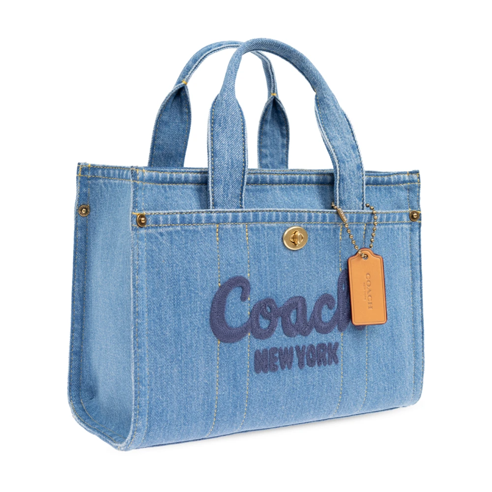 Coach Handtas Blue Dames