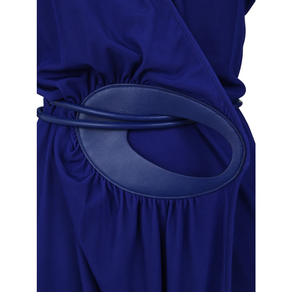 Tom Ford Wrap Dresses Blue Dames