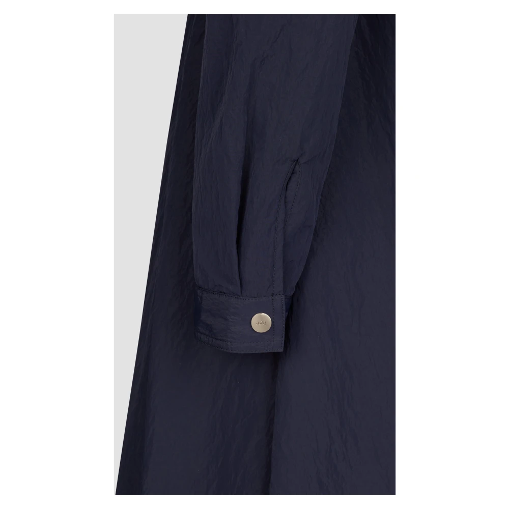 add Jurk IN Nylon Truman Crease Blue Dames