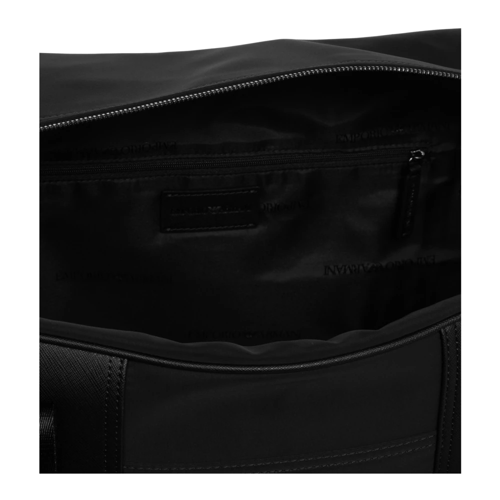 Emporio Armani Duffle bag Black Heren