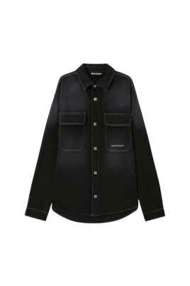 Classic Logo Loose Denim Shirt