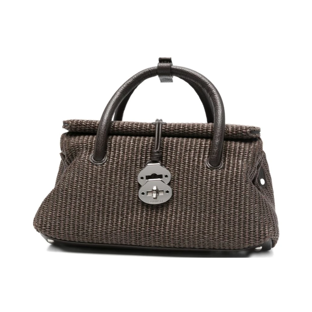 Zanellato Women's Brown Dotta Small Handbag - Handbags - One Size - Bags
