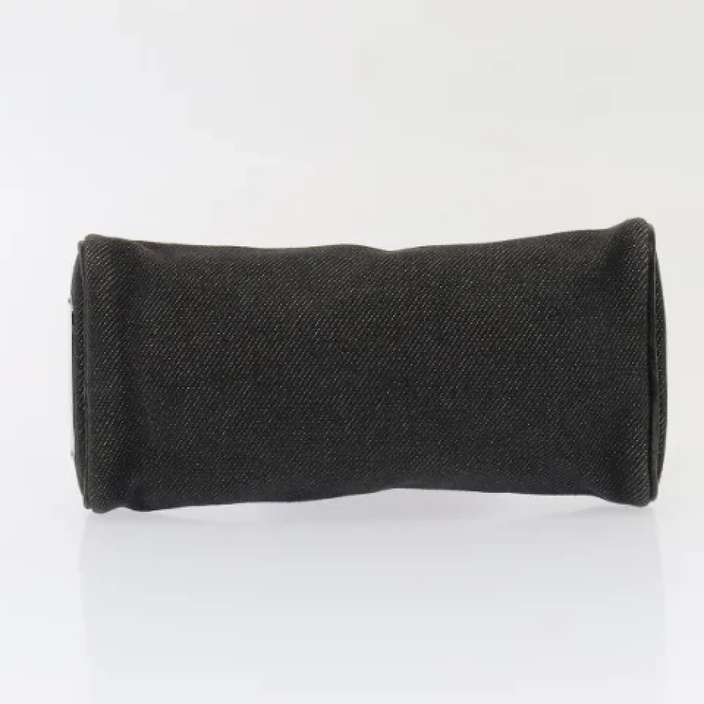 Gucci Vintage Pre-owned Canvas pouches Gray Dames