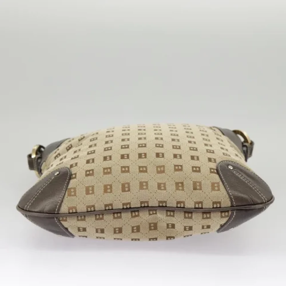 Bally Pre-owned Canvas shoulder-bags Beige Dames