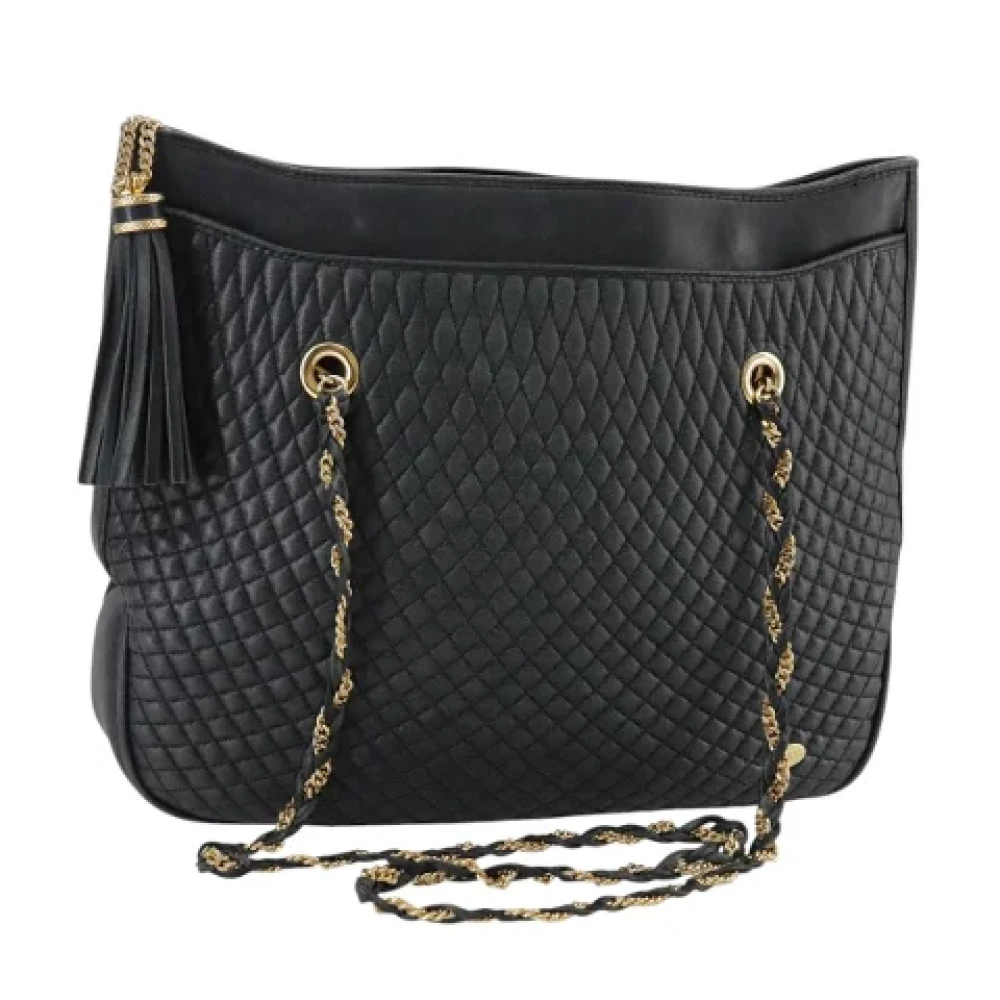 Bally Pre-owned Leather shoulder-bags Black Dames