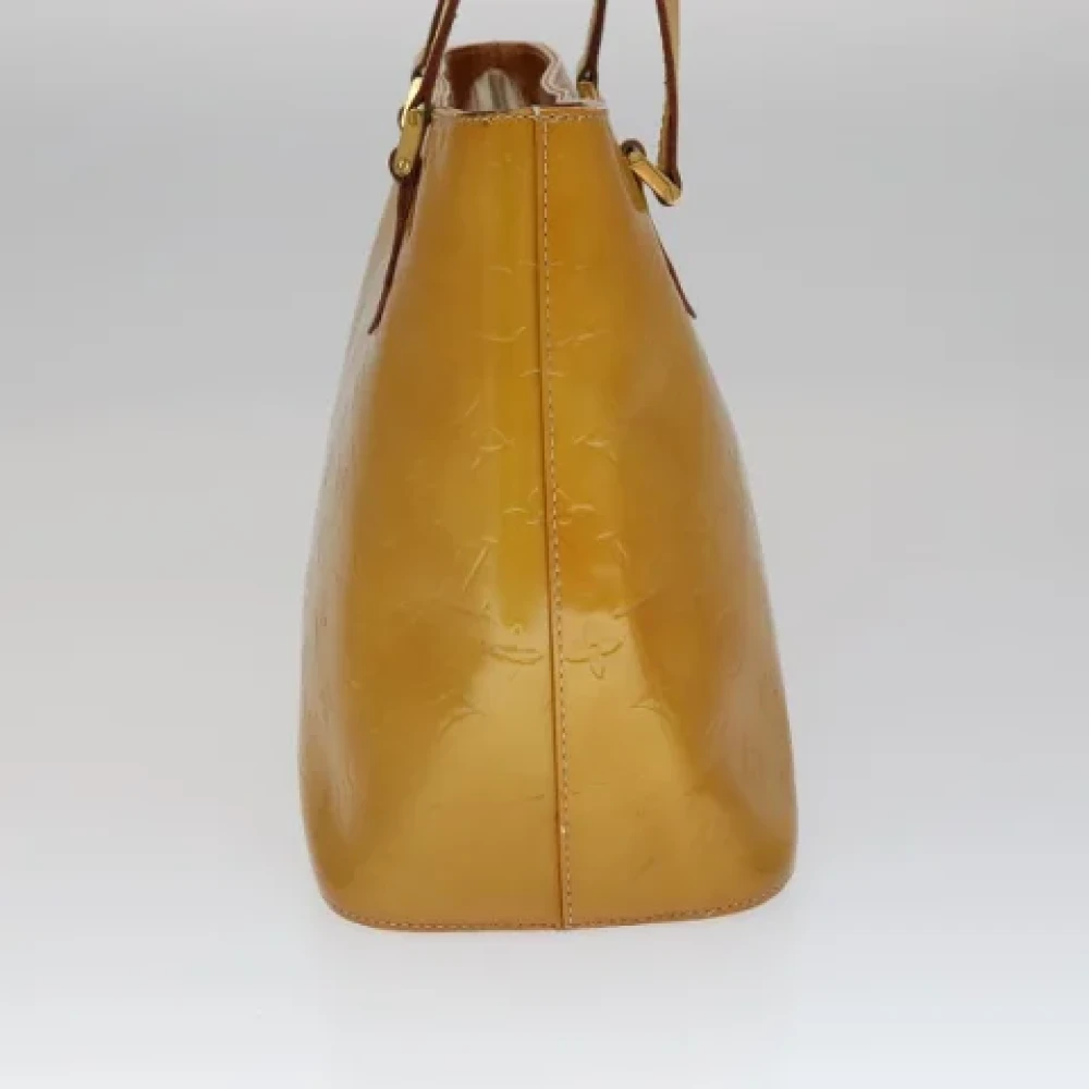 Louis Vuitton Vintage Pre-owned Leather handbags Beige Dames