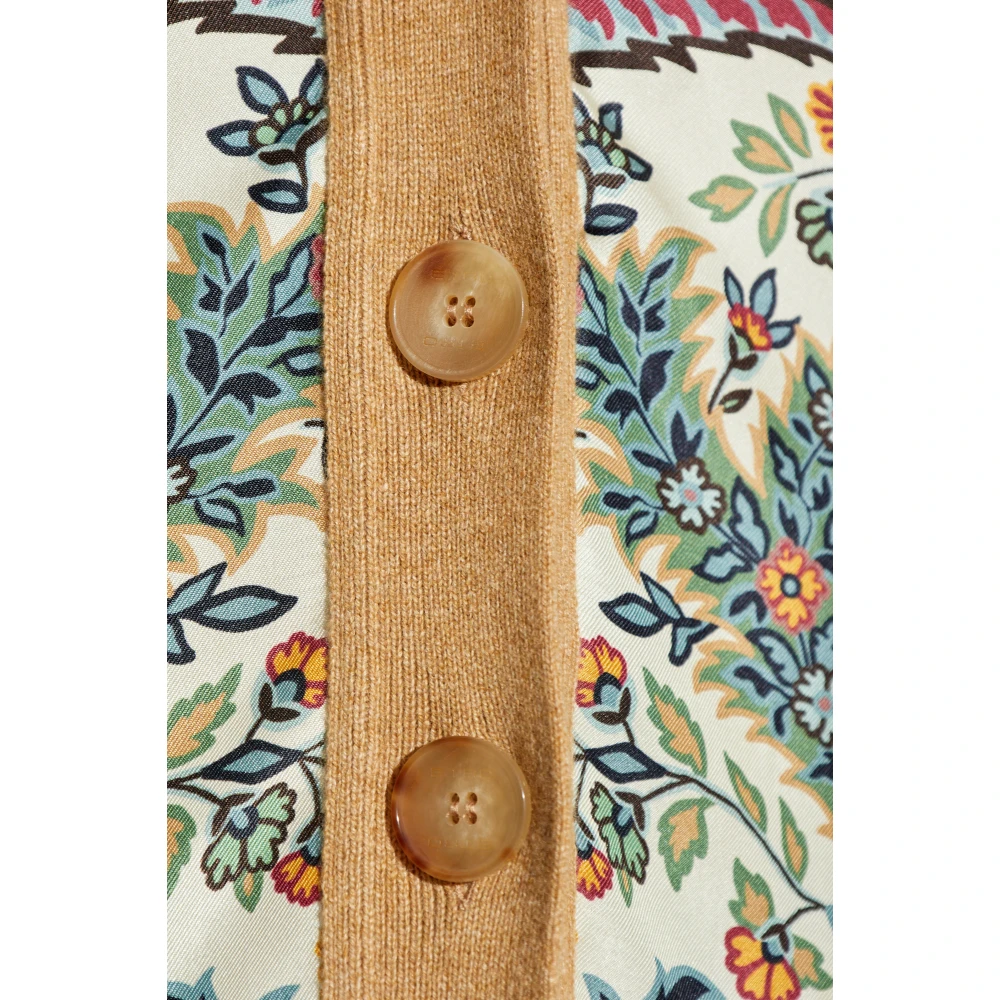 ETRO Cardigan van gemengde materialen Multicolor Dames