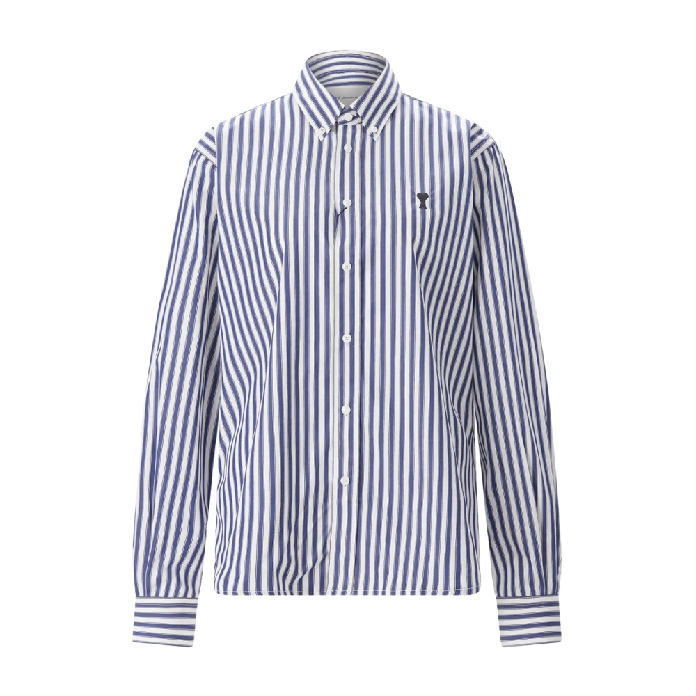 Ami Paris Uomo Blu Magliette, M, New,